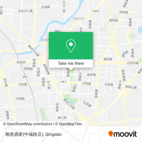 雅惠酒家(中城路店) map