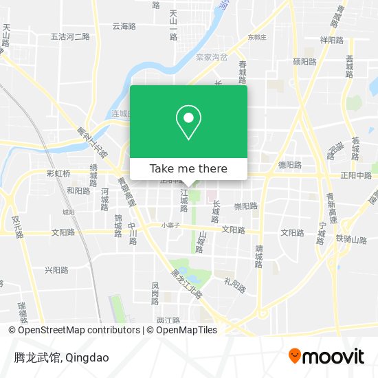 腾龙武馆 map