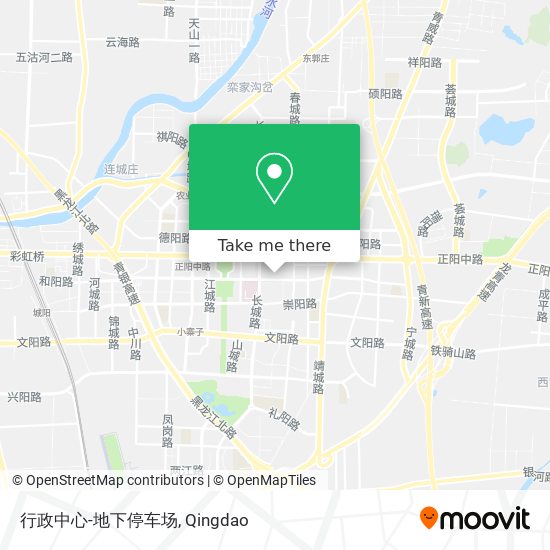行政中心-地下停车场 map