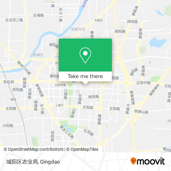 城阳区农业局 map