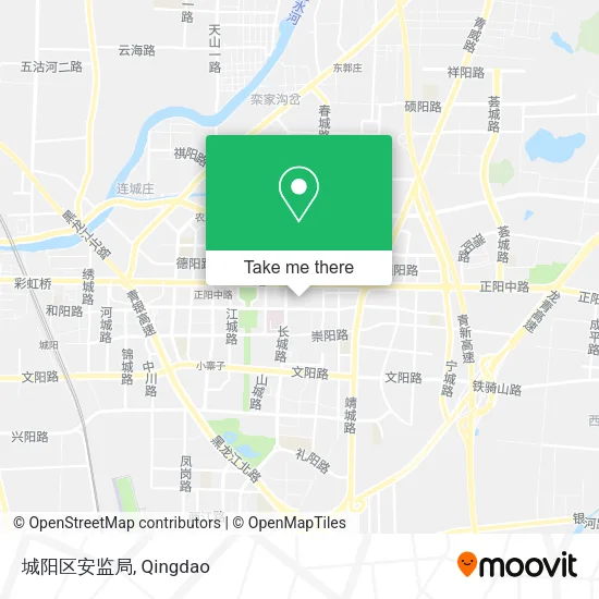 城阳区安监局 map