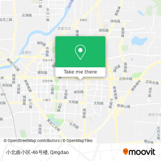 小北曲小区-46号楼 map