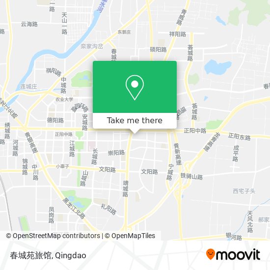 春城苑旅馆 map