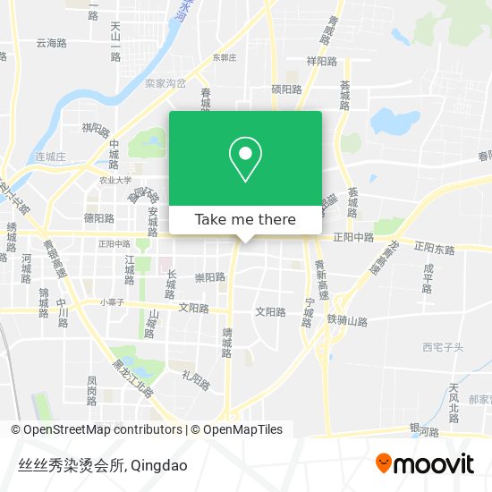 丝丝秀染烫会所 map