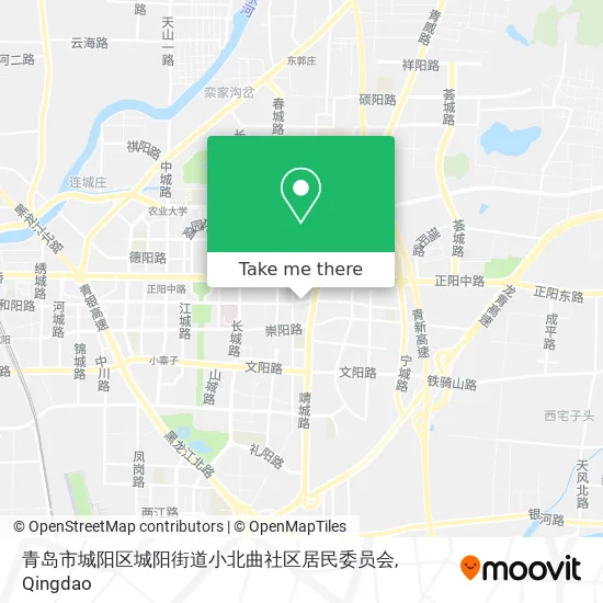 青岛市城阳区城阳街道小北曲社区居民委员会 map