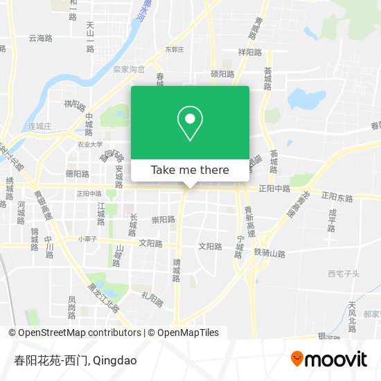 春阳花苑-西门 map