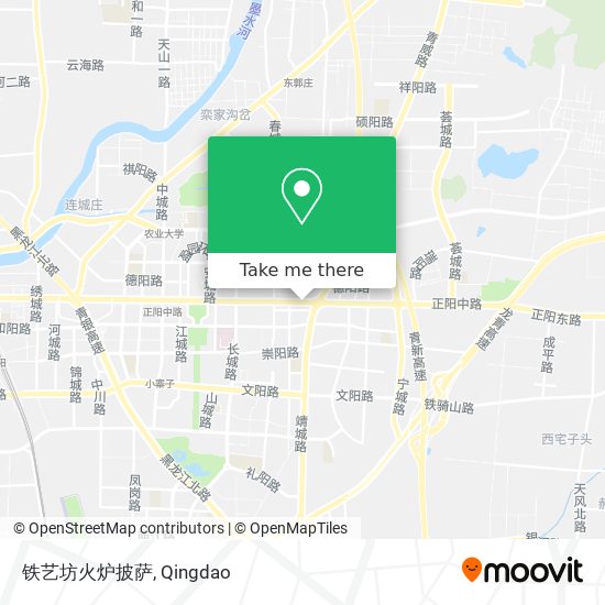 铁艺坊火炉披萨 map