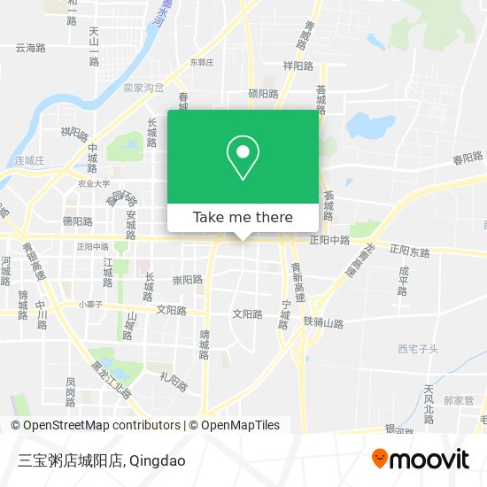 三宝粥店城阳店 map