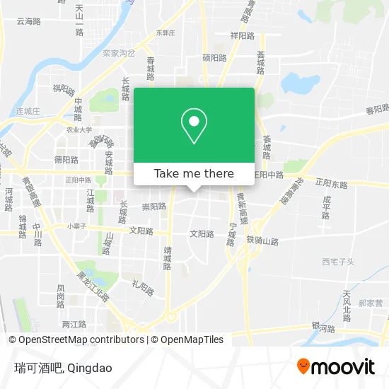 瑞可酒吧 map