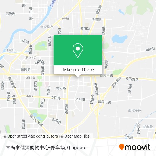 青岛家佳源购物中心-停车场 map