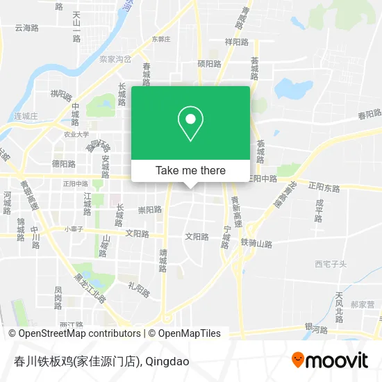 春川铁板鸡(家佳源门店) map