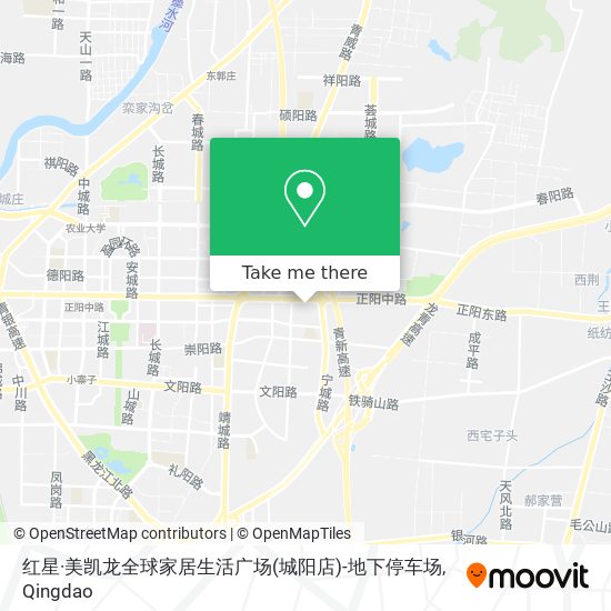红星·美凯龙全球家居生活广场(城阳店)-地下停车场 map