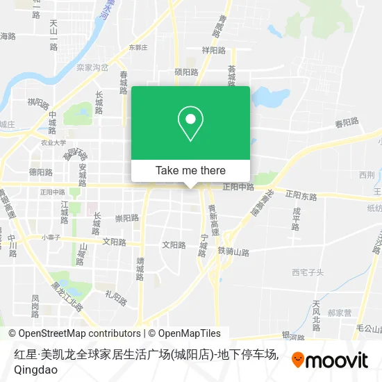 红星·美凯龙全球家居生活广场(城阳店)-地下停车场 map