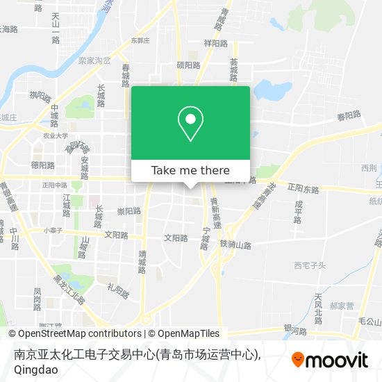 南京亚太化工电子交易中心(青岛市场运营中心) map