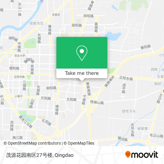 茂源花园南区27号楼 map