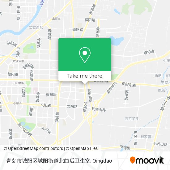 青岛市城阳区城阳街道北曲后卫生室 map