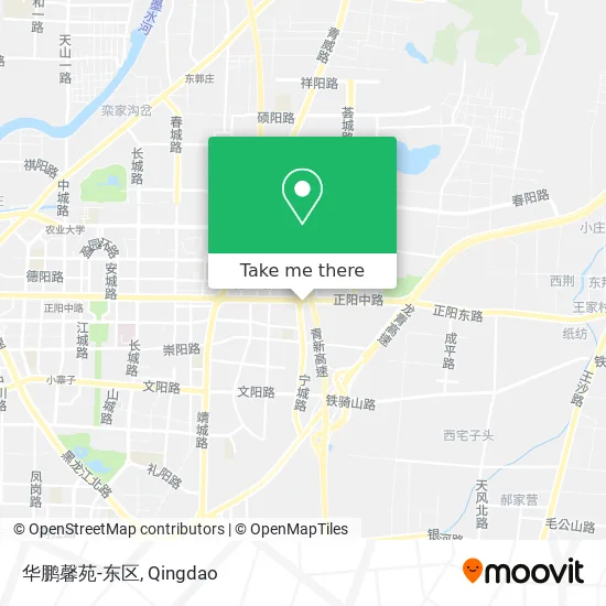 华鹏馨苑-东区 map
