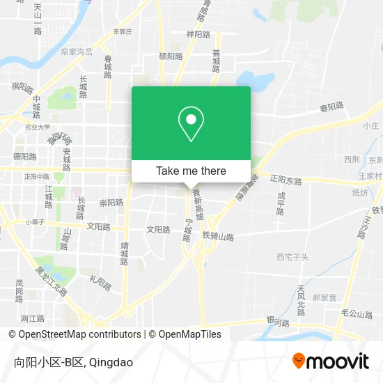 向阳小区-B区 map