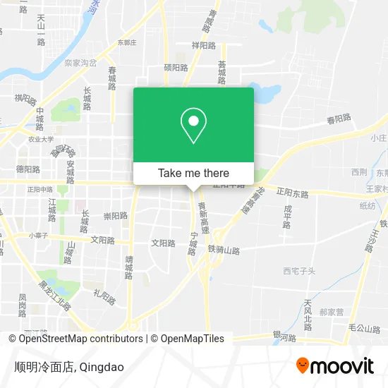 顺明冷面店 map