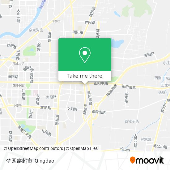 梦园鑫超市 map