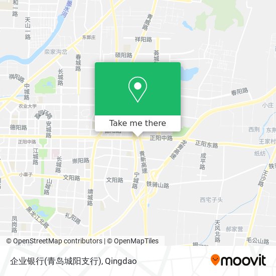 企业银行(青岛城阳支行) map