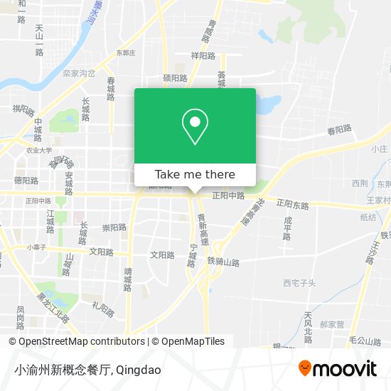 小渝州新概念餐厅 map