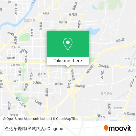 金达莱烧烤(民城路店) map