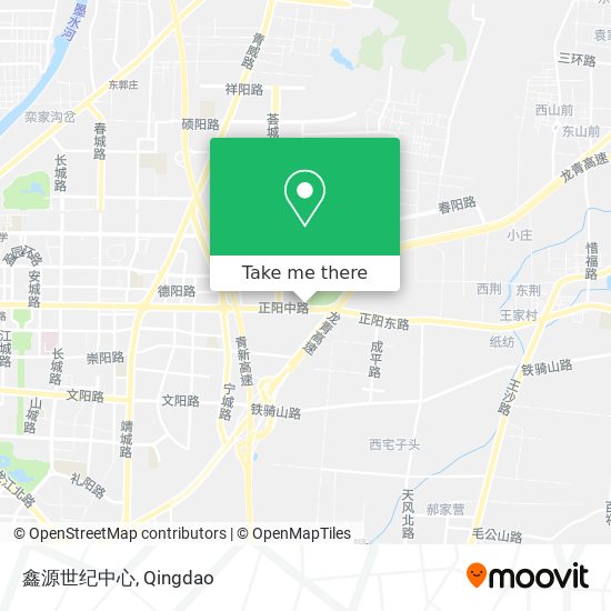 鑫源世纪中心 map