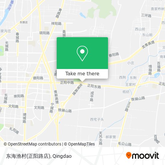 东海渔村(正阳路店) map