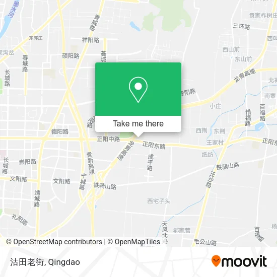 沽田老街 map