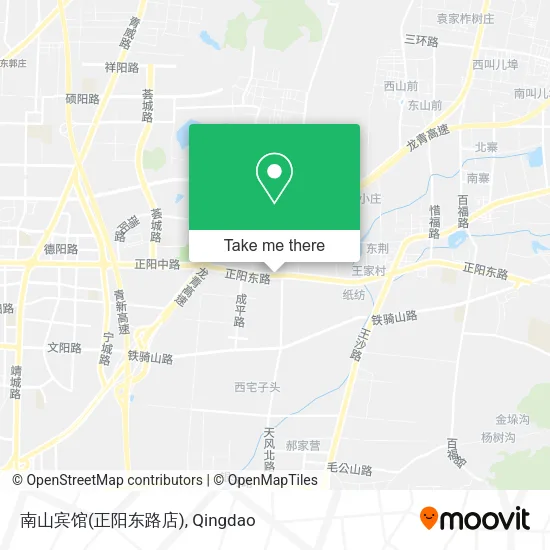 南山宾馆(正阳东路店) map