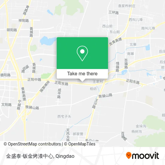 金盛泰·钣金烤漆中心 map