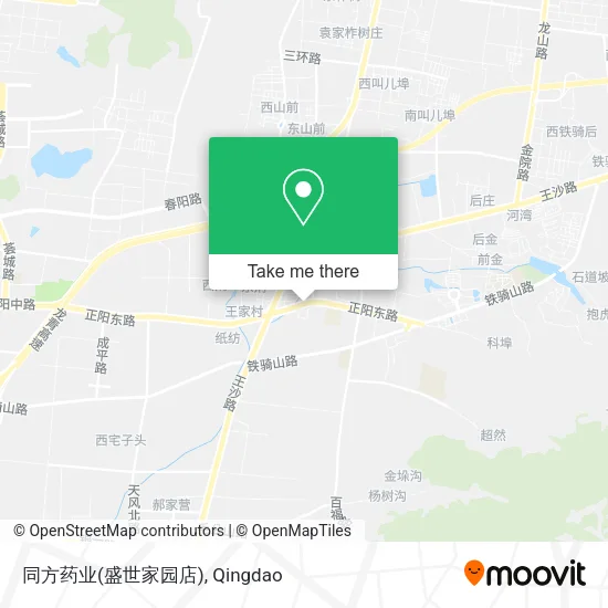 同方药业(盛世家园店) map