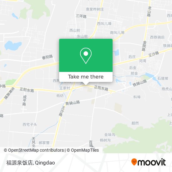 福源泉饭店 map