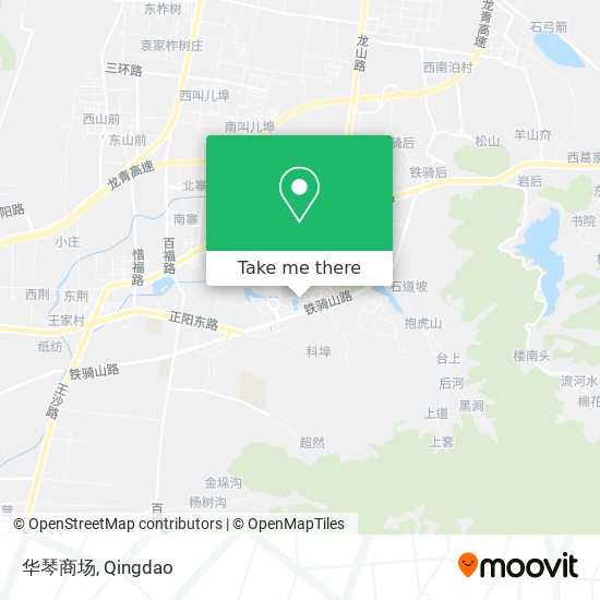 华琴商场 map