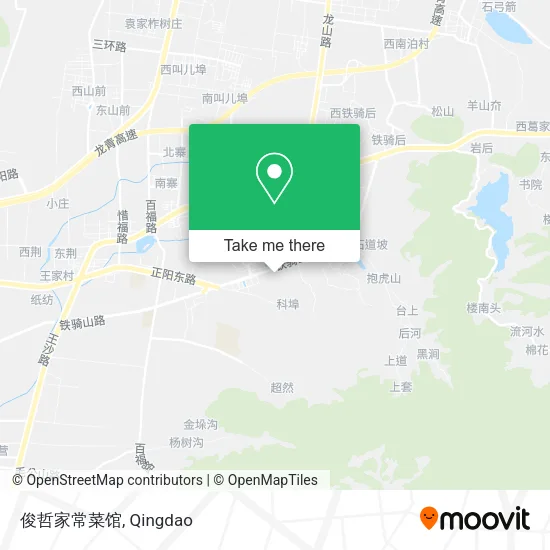 俊哲家常菜馆 map