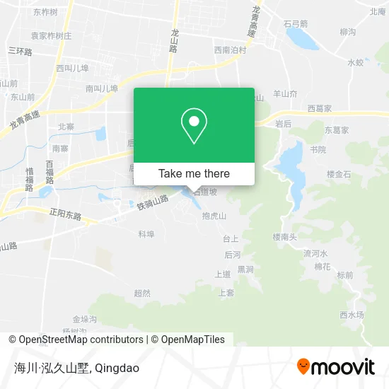 海川·泓久山墅 map