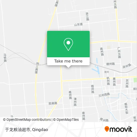 于龙粮油超市 map