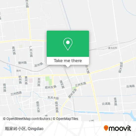 顺家岭小区 map
