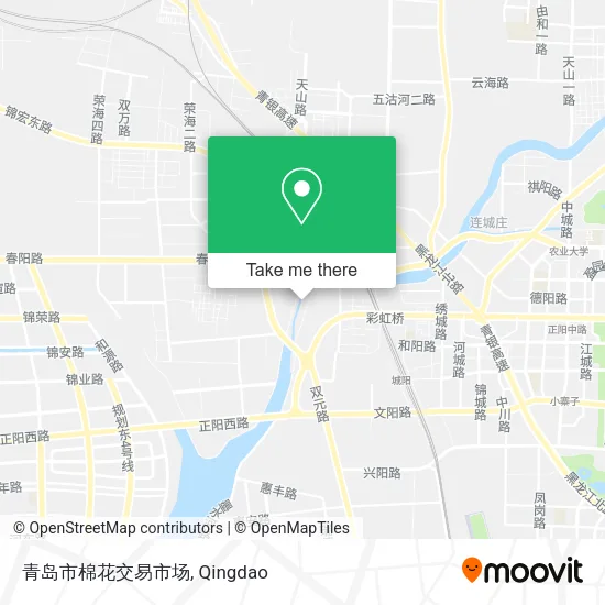 青岛市棉花交易市场 map