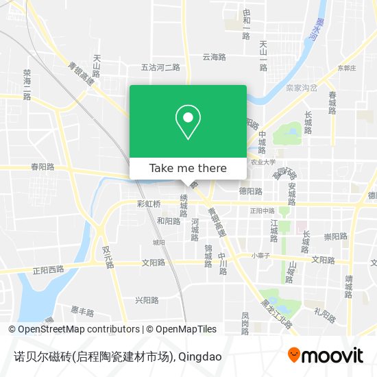 诺贝尔磁砖(启程陶瓷建材市场) map