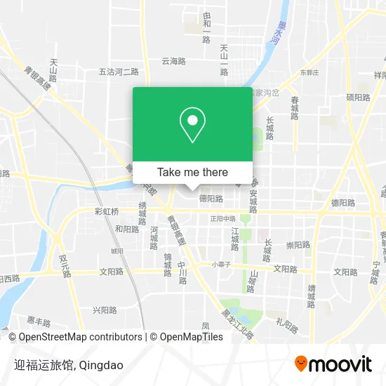 迎福运旅馆 map