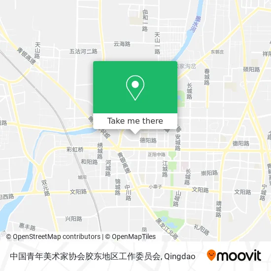 中国青年美术家协会胶东地区工作委员会 map