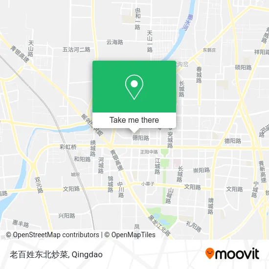 老百姓东北炒菜 map