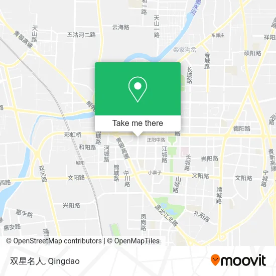 双星名人 map