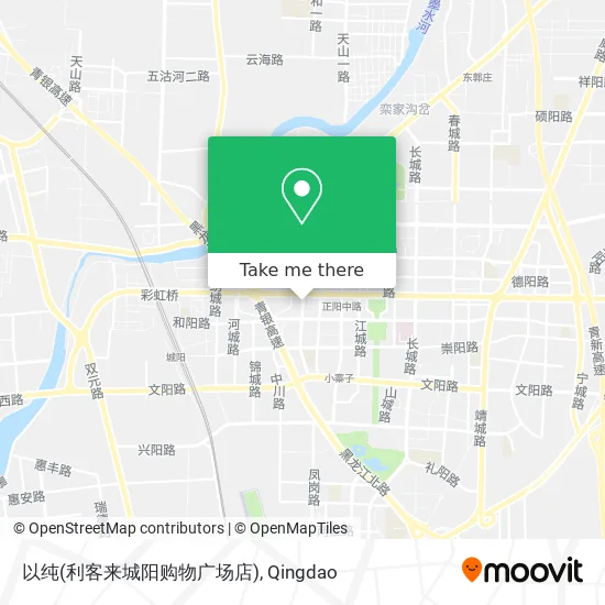 以纯(利客来城阳购物广场店) map