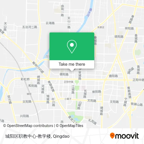 城阳区职教中心-教学楼 map