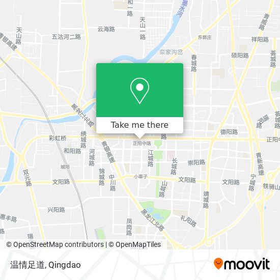 温情足道 map