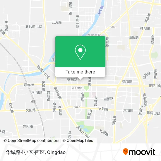 华城路4小区-西区 map