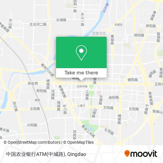 中国农业银行ATM(中城路) map
